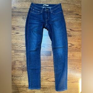 Levi’s Dark Blue Denim Jeans